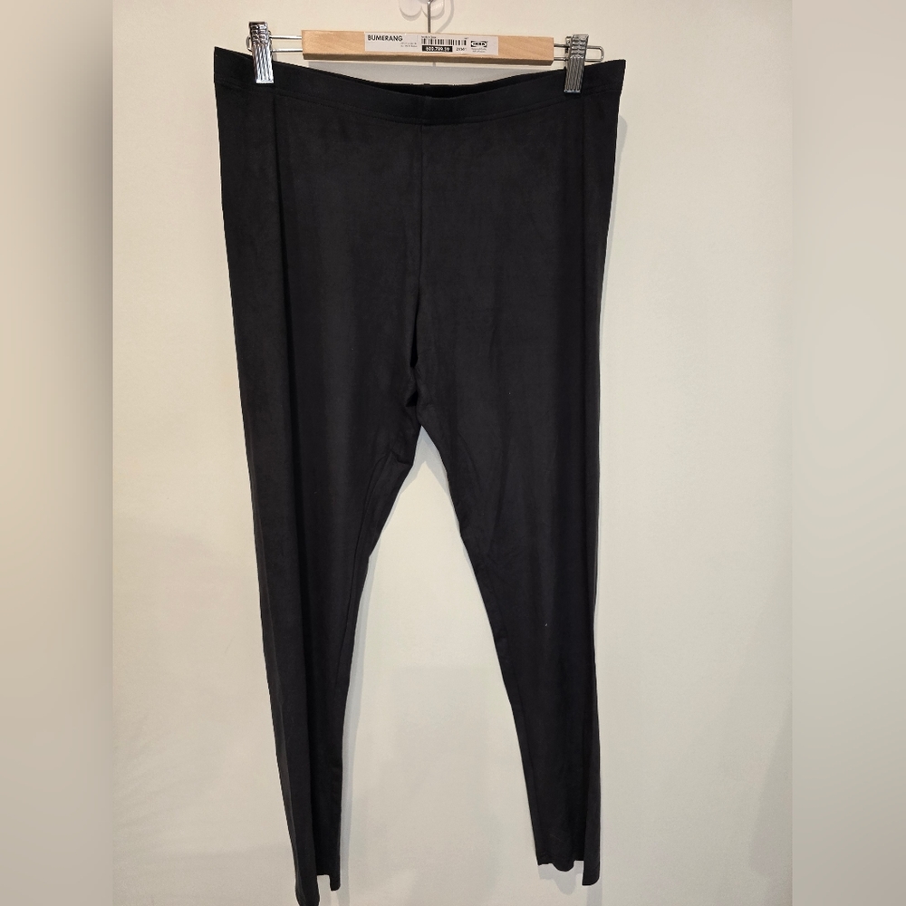 G21 suede look leggings size L